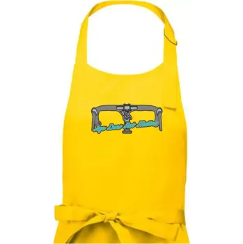 Kuchyňská zástěra Age does not matter - Dámská zástěra na vaření - Univerzální velikost ( Žlutá )