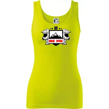 Bike park helmy - Dámské tílko - XS ( Limetková )