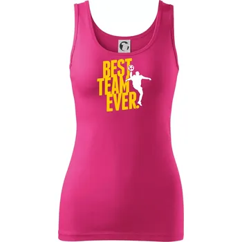 Dámské oblečení Best team ever - Dámské tílko - XS ( Purpurová )