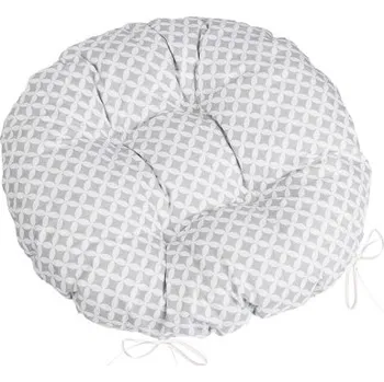 Podsedák Bellatex Sedák Adéla prošívaný kulatý - Kosočtverec, průměr 40 cm
