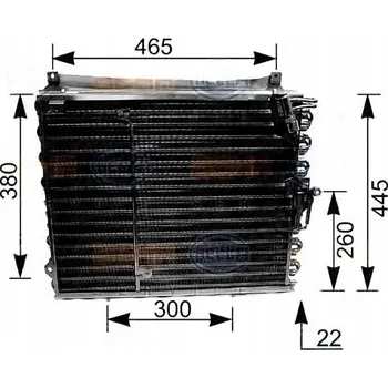 Výparník klimatizace Behr Hella Service 8FC 351 035-191 chladič klimatizace