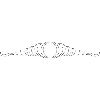 Fréza IGM CMT Šablona na zásuvky - FOLKLORE 250x40mm, CRCS-506