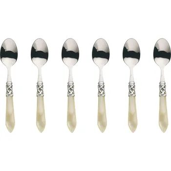 Příbor BUGATTI Aladdin 6 ks. - lžičky na kávu a čaj z nerezové oceli