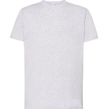 Pánské tričko Jhk Pánské tričko JHK190 Ash Melange XS