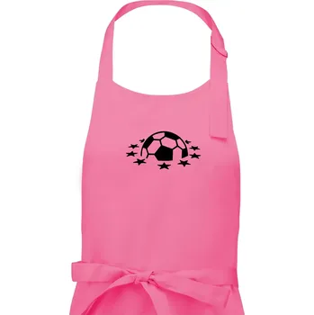 Kuchyňská zástěra Liga mistrů míč - Dámská zástěra na vaření - Univerzální velikost ( Růžová )