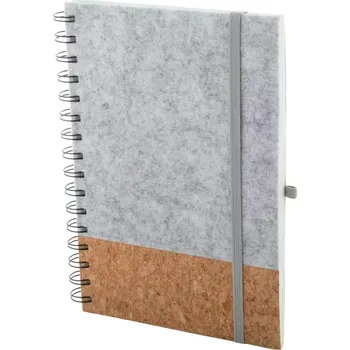 Sešit Corsens RPET blok - šedá - AP800769-77