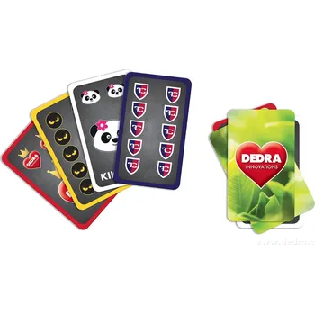 Poker DEDRA | Hrací karty | 32 listů v plastové krabičce | prší, mariáš, oko bere & další