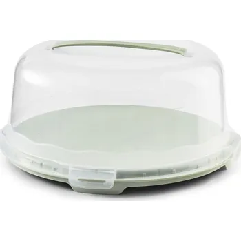 Kontejner na dort a koláč kulatý s víkem 30 cm