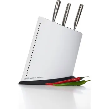 Stojan na nože Nerezový stojan na nože GLOBAL Sailing WHITE