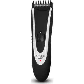 Strojek na vlasy ADLER Clipper černý - plastový strojek k stříhání vlasů