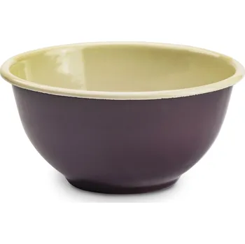 Smaltem potažená mísa OLKUSKIE WYROBY EMALIOWANE 1,6 l OWE Eggplant