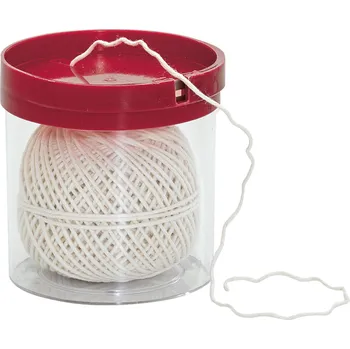 Kuchyňský mlýnek KUCHENPROFI Garn 50 m bílá - bavlněný uzenářský provázek