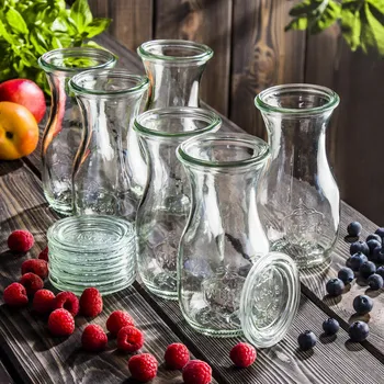 Láhev WECK Saftflasche 0,29 l 6 ks. - skleněné láhve s víčky