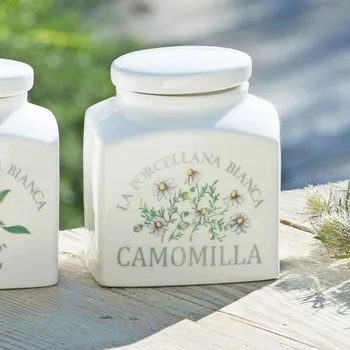 Dóza na potraviny LA PORCELLANA BIANCA Conserva 0,5 l - porcelánová nádoba na čaj