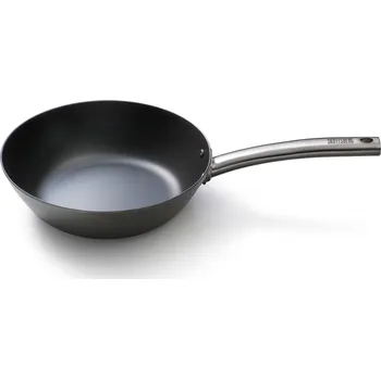 Pánev SKOTTSBERG Carbon Steel 24 cm - nepřilnavá pánev / wok z uhlíkové oceli
