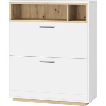 Nábytek Casarredo LAMTAR skříňka na boty, dub artisan/bílá