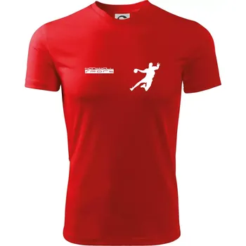 Pánské tričko Handball sport - Pánské triko Fantasy sportovní (dresovina) - M ( Červená )