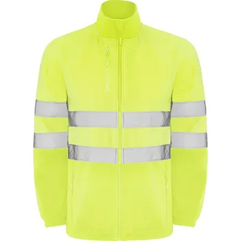 Pánská mikina Roly Altair Fleecová mikina Hi-Viz HV9305 Fluor Yellow 221 M
