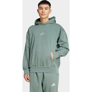 Dámská mikina ADIDAS Meltonová mikina s kapucí All SZN XS ZELENÁ