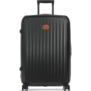 Brics Taormina Kufr se 4 kolečky 69cm, 77L, černá, polykarbonát, 233447