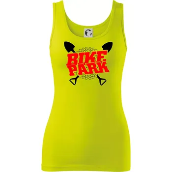 Bike park lopaty - Dámské tílko - XL ( Limetková )