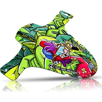 Blatník na kolo Přední blatník RIESEL SchlammPE, Flowmingo