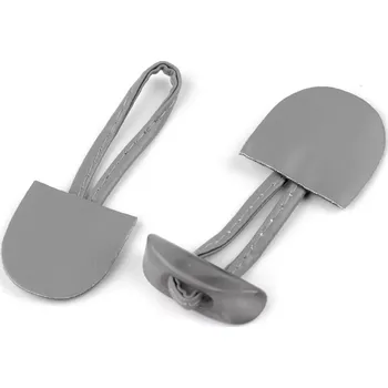 Knoflík Designové zapínání s knoflíkem Šedé (Designové zapínání s knoflíkem)