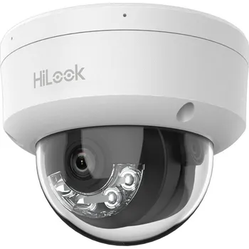 Zabezpečení domácnosti HiLook Powered by HIKVISION/ IPC-D140HA-LU/ Dome/ 4Mpix/ 2.8mm/ Smart Hybrid Light/ MD2.0/ IP67+K08/ IR 30m