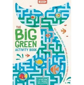Cizojazyčná kniha The Big Green Activity Book : Mazes, Spot the Difference, Search and Find, Memory Games, Q