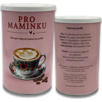 Dárková káva Pro maminku – jemná karamelová směs ANO