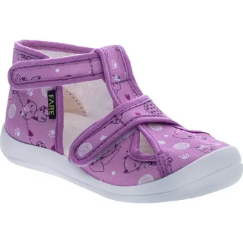 Chlapecké bačkory dětské bačkory na suchý zip Fare kočičky 4119445 velikost 23