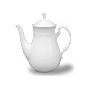 Konvice na čaj Thun 1794 Konvice kávová, 1,35 l, český porcelán, Natálie, bílá, Thun