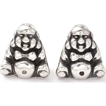 Dětské navlékací korálky Nerezový korálek budha