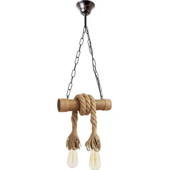 Brilagi - Lustr na řetězu KOS 2xE27/60W/230V buk