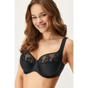 Podprsenka Podprsenka Grace Black polovyztužená