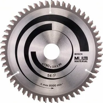 Pilový kotouč BOSCH Pro Multi Material 2.608.640.509 190 x 30 x 2,4 mm 54 zubů