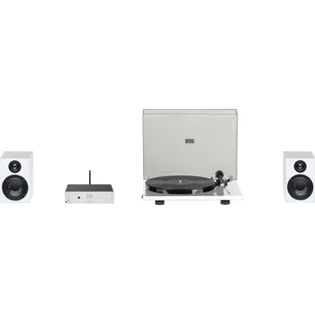 Gramofon Pro-Ject STEREO SET E PHONO - Minimalistický audio systém s gramofonem, bílý