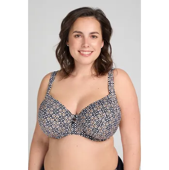 Dámské plavky Plavková podprsenka Triola 81260 - BLV04/černá / 80H f81260-04