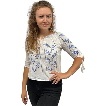 Dámská halenka Halenka s výšivkou č.6 Dámská velikost: M