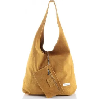 Kabelka Vittoria Gotti shopper bag V8802 hořčicová