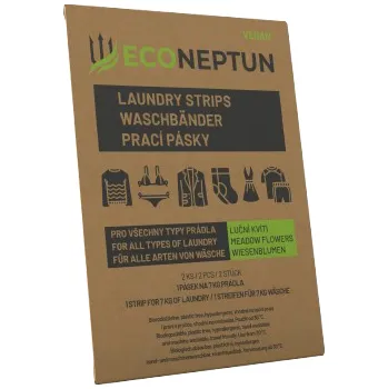 Prací prostředek EcoNeptun Prací pásky 2ks, vůně lučního kvítí