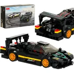 Rastar Stavebnice model vozu Pagani Zonda R černé 1:28