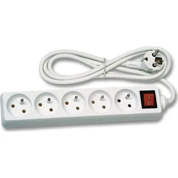 Prodlužovací kabel Prodlužovací kabel s 5 zásuvkami, 5m