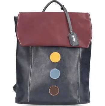 Kabelka Dámský batoh RIEKER H1357-14 modrá W5 -UNI-