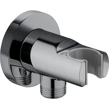 Sprchový držák OMNIRES Držák sprchy s vývodem vody - nikl