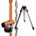 NEDO nivelační sada F32 s teleskopickou latí a stojanem IP54