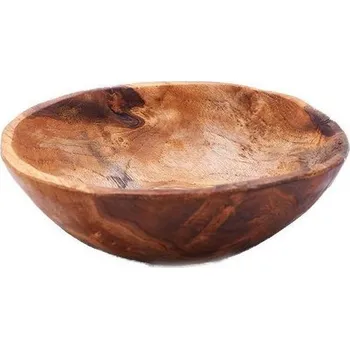Dřevěná miska teaková, ⌀ 50 cm, teakové dřevo