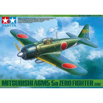 Plastikový model Mitsubishi A6M5-5a Zero (Tamiya 1:48)