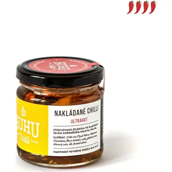 Omáčka Huhuchilli Nakládané chilli papričky 200ml