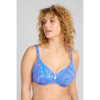 Dámská móda Plavková podprsenka Triola 88266 - BLV25/světle modrá / 85 / F f88266-25